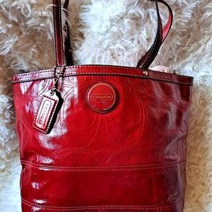 Coach  EST. 1941 Red Tote.